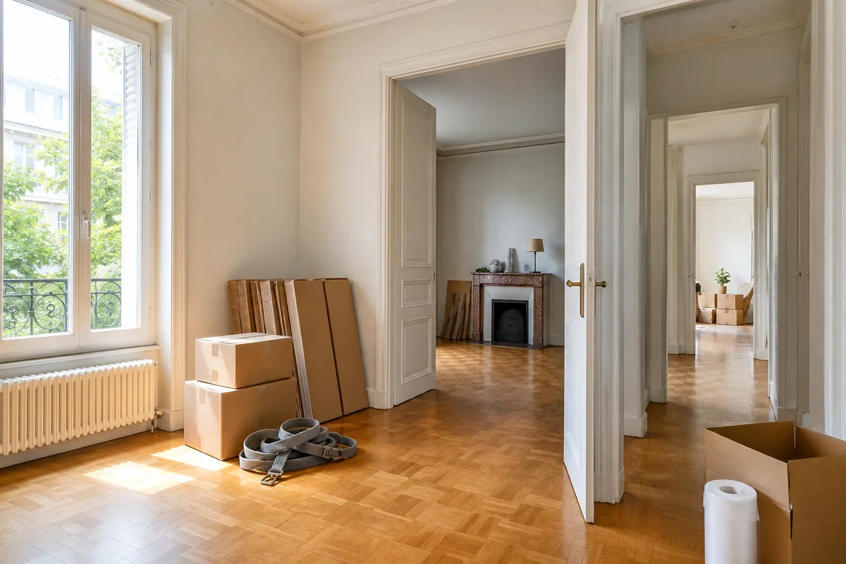 Vider une maison : l'ordre des opérations, pièce par pièce